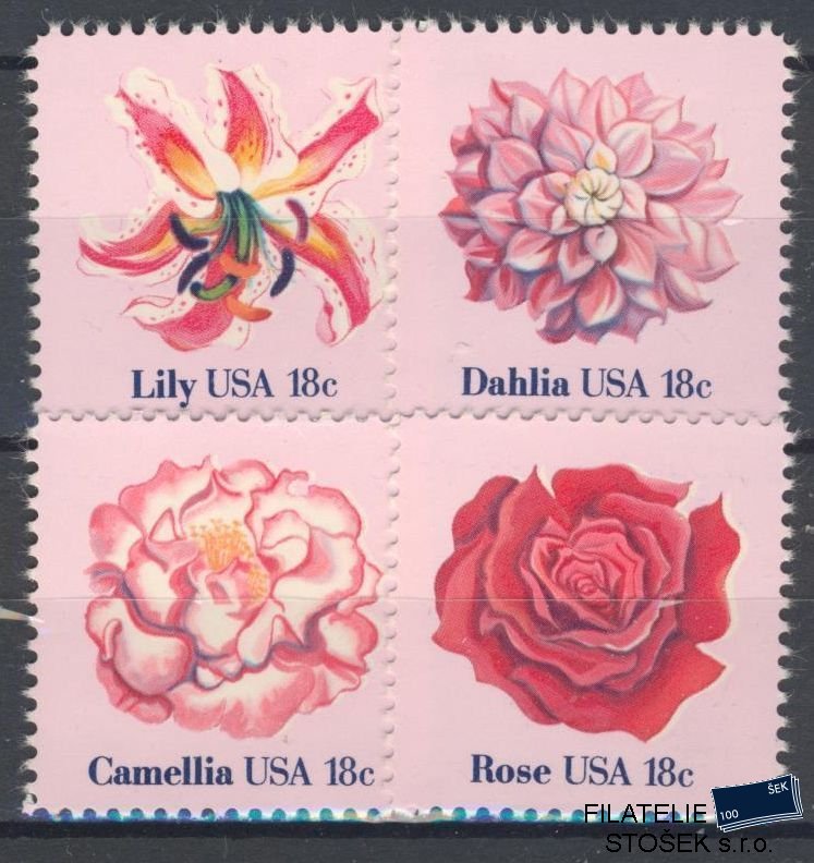 USA známky Mi 1459-62