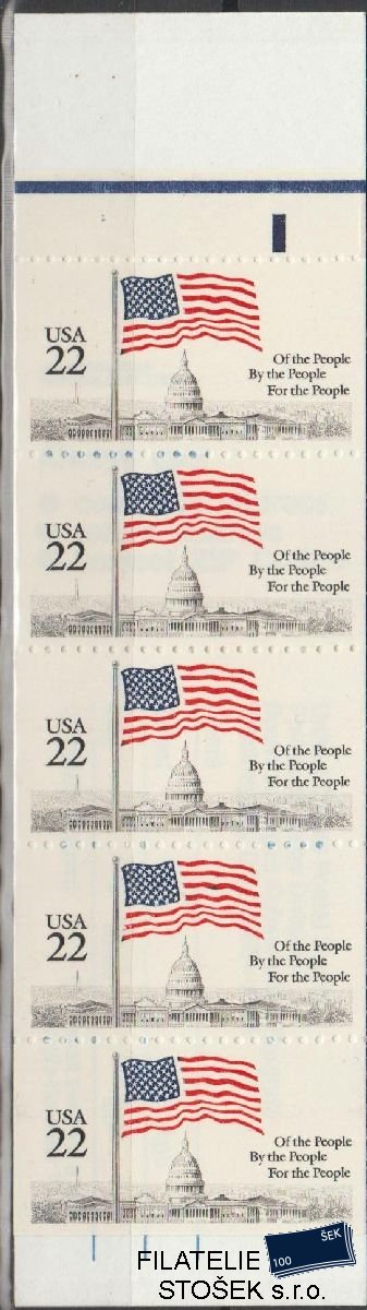 USA známky Mi 1739 Sešitek