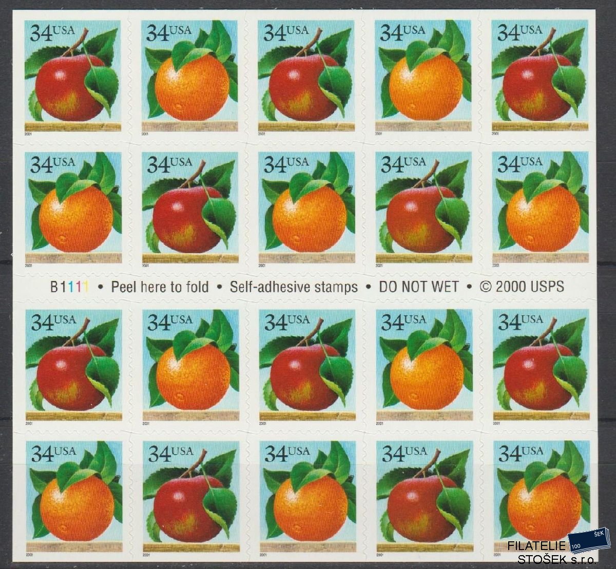 USA známky Mi 3440-41 PL