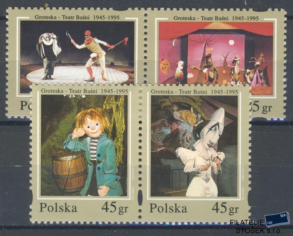 Polsko známky Mi 3537-40