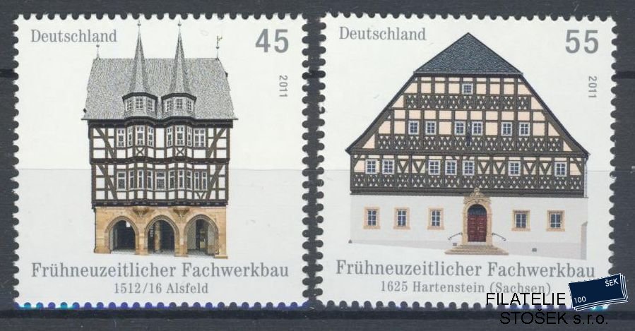 Bundes známky Mi 2861-62