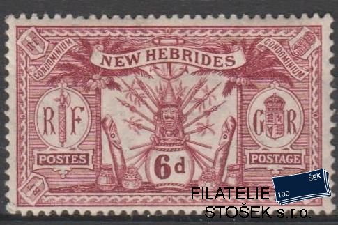 New Hebrides známky Mi 32