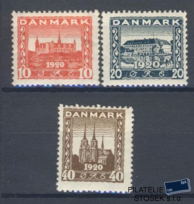 Dánsko známky Mi 110-12