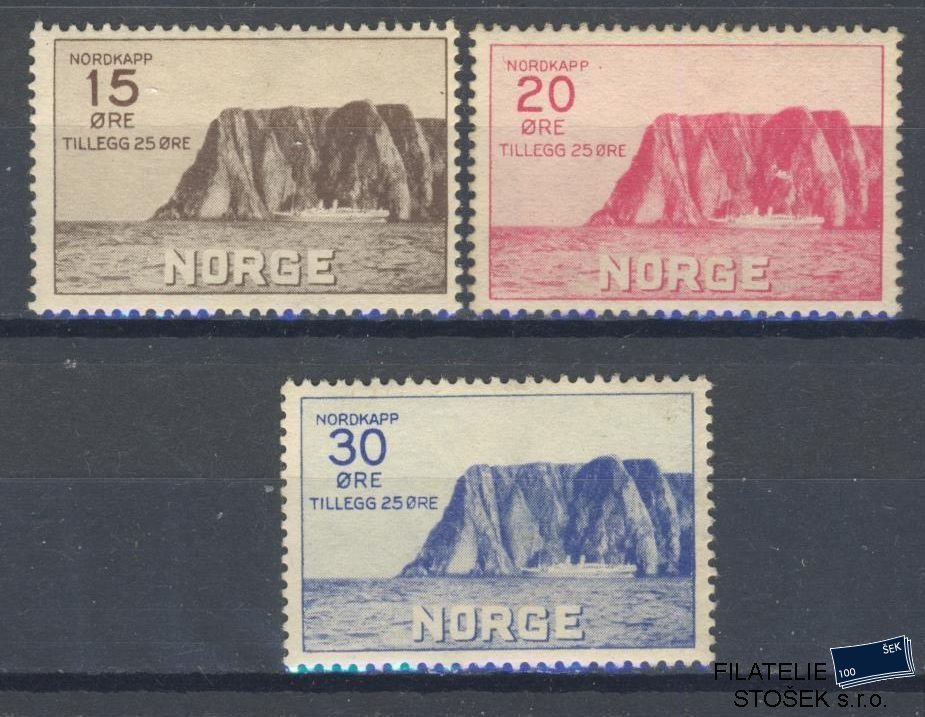 Norsko známky Mi 159-61