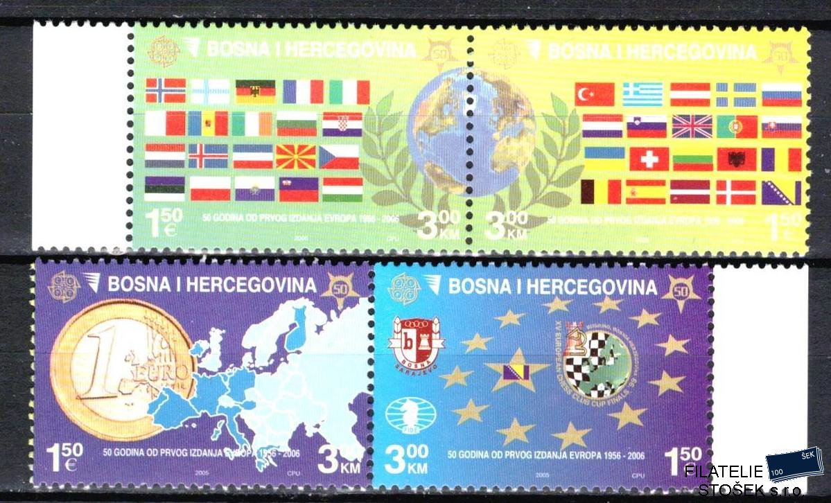 Bosna a Hercegovina známky Mi 419-22