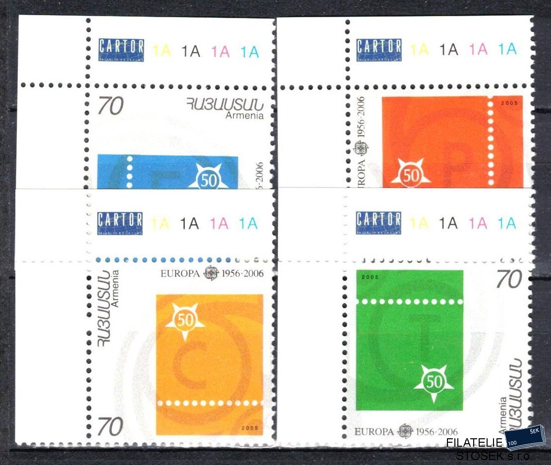 Arménie známky Mi 2006 - série známek