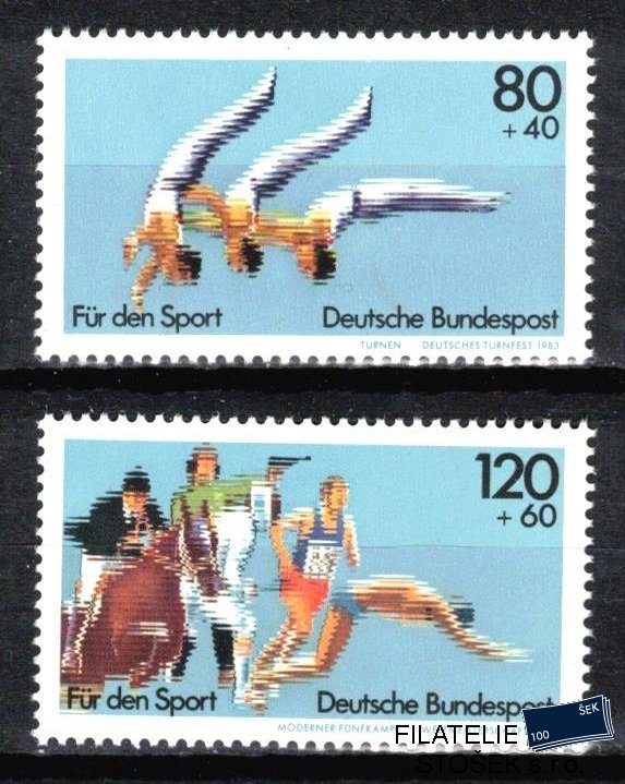 Bundes známky Mi 1172-3