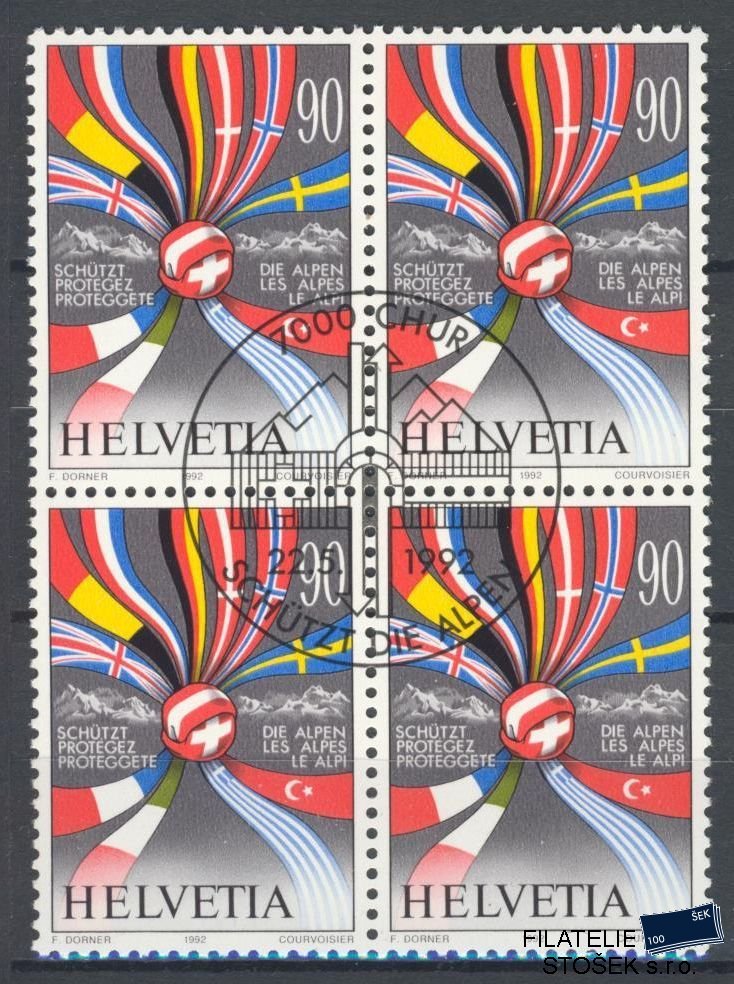 Švýcarsko známky Mi 1477 4 Blok