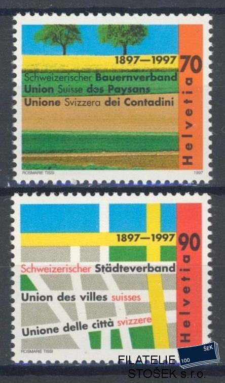 Švýcarsko známky Mi 1616-17