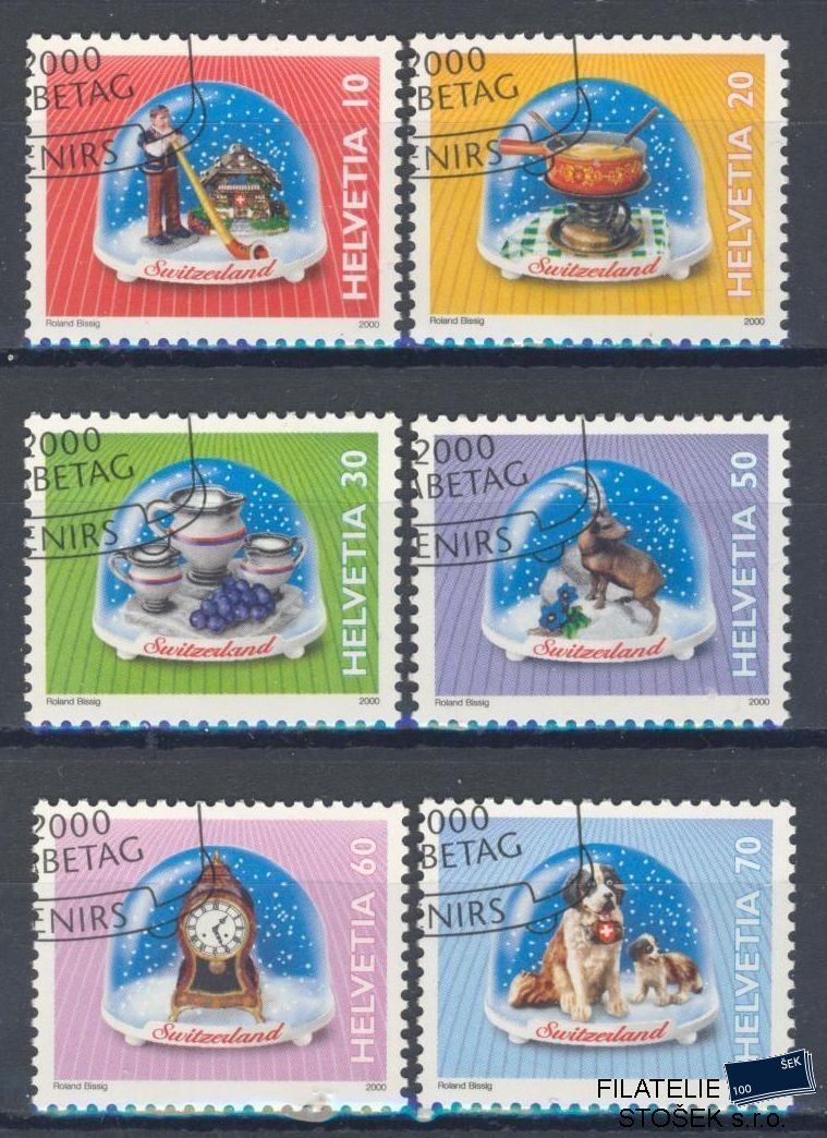 Švýcarsko známky Mi 1709-14