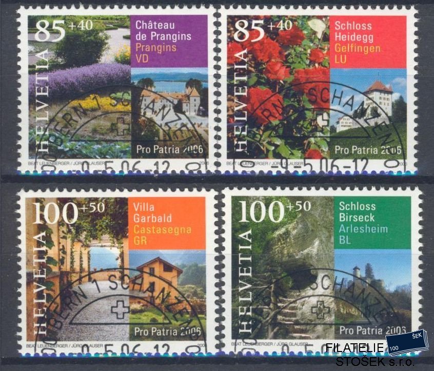 Švýcarsko známky Mi 1961-64