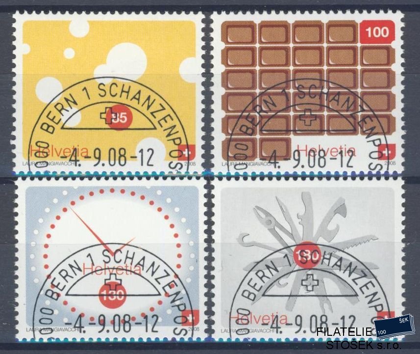 Švýcarsko známky Mi 2073-76