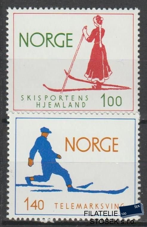 Norsko známky Mi 695-96