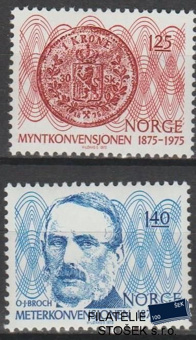 Norsko známky Mi 703-704