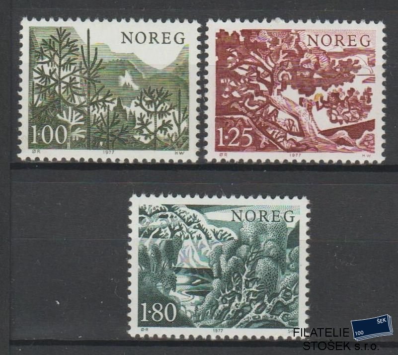 Norsko známky Mi 744-46