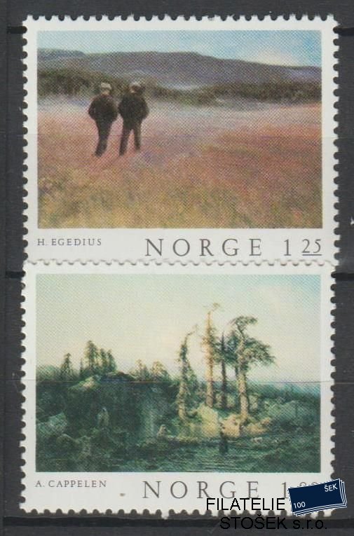 Norsko známky Mi 753-54