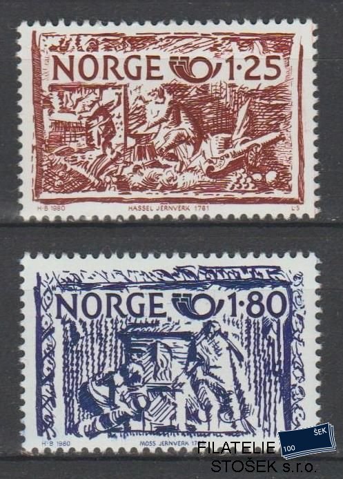 Norsko známky Mi 821-22