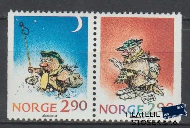 Norsko známky Mi 1007-8