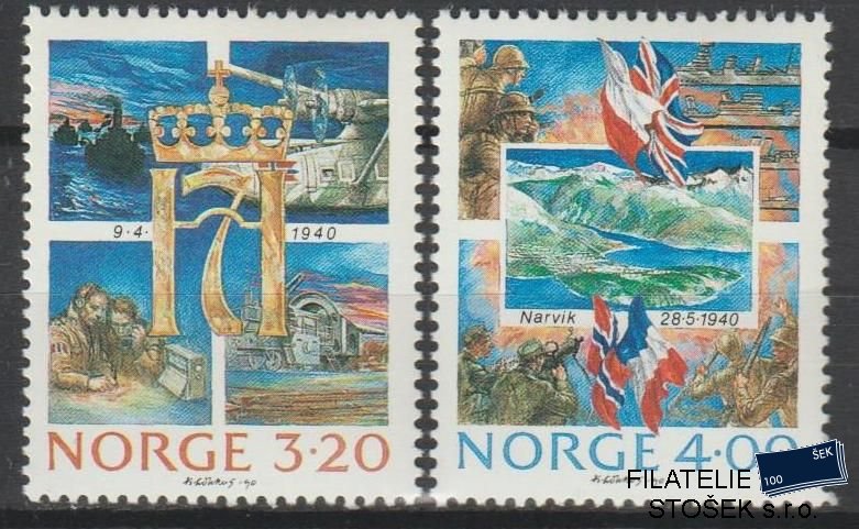 Norsko známky Mi 1042-43