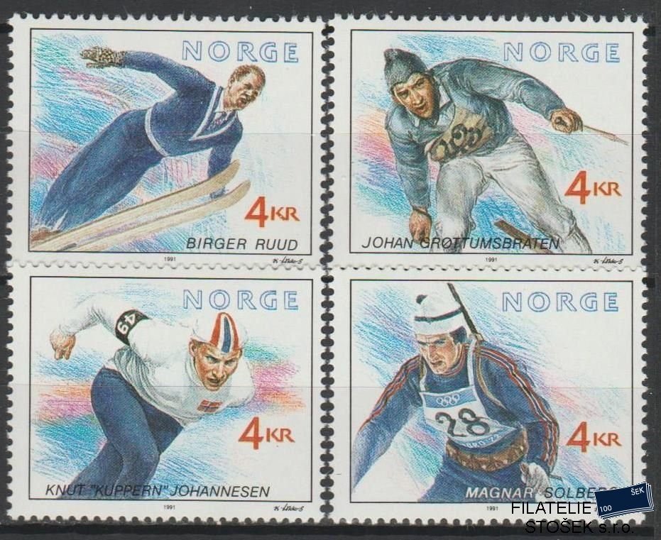 Norsko známky Mi 1075-77