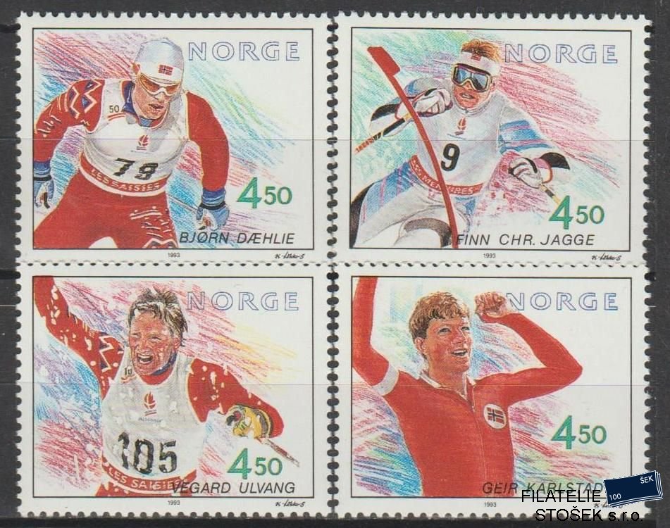 Norsko známky Mi 1119-22
