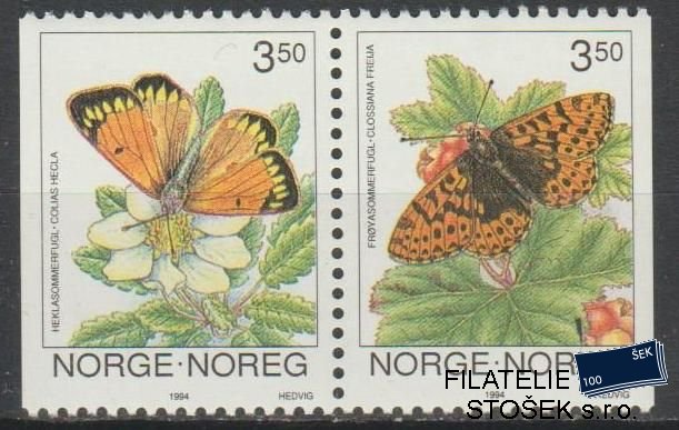 Norsko známky Mi 1143-44