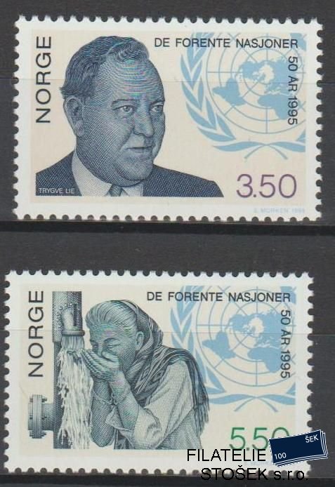 Norsko známky Mi 1187-88