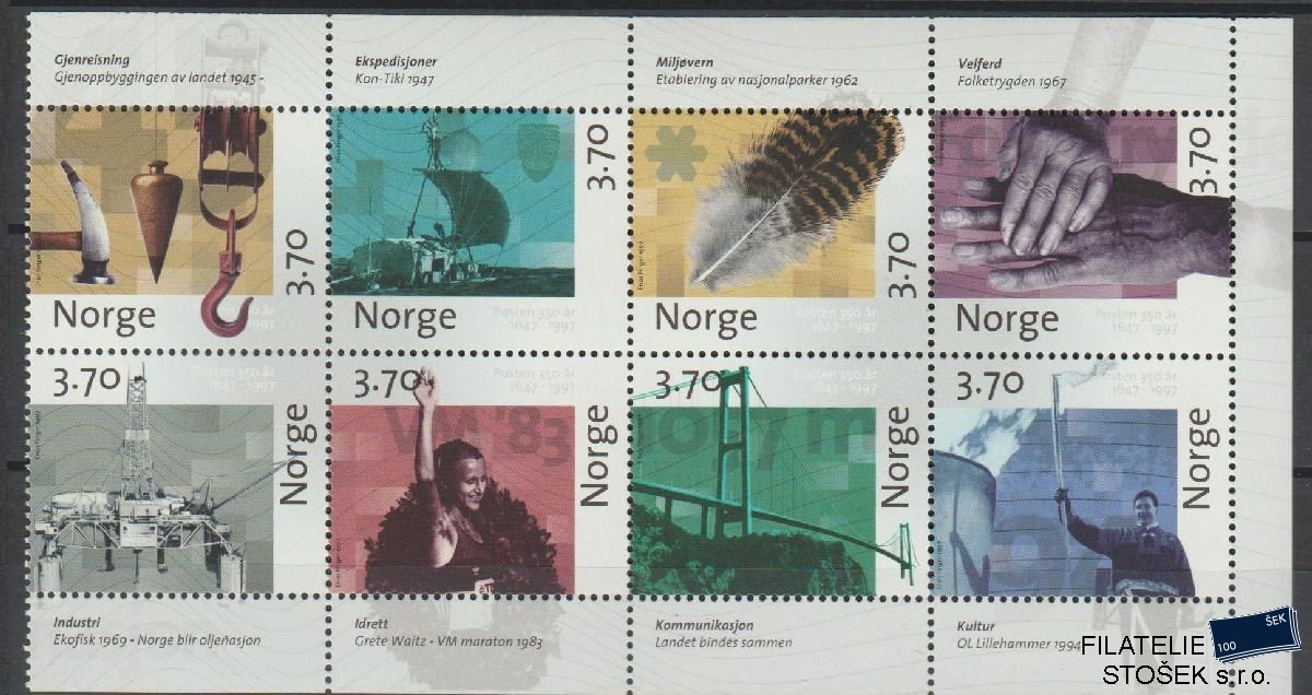 Norsko známky Mi 1249-56