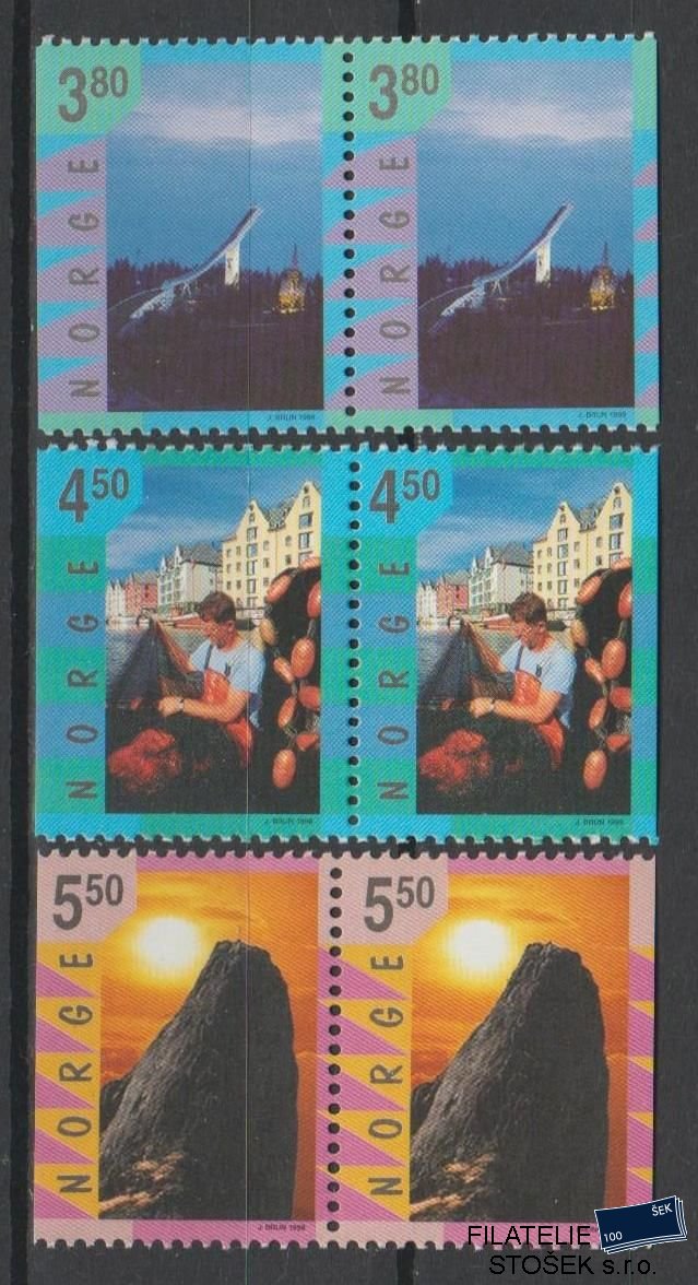 Norsko známky Mi 1282-84 Spojky