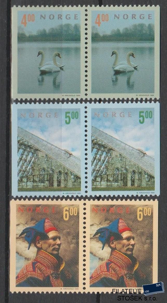 Norsko známky Mi 1307-9 Spojky
