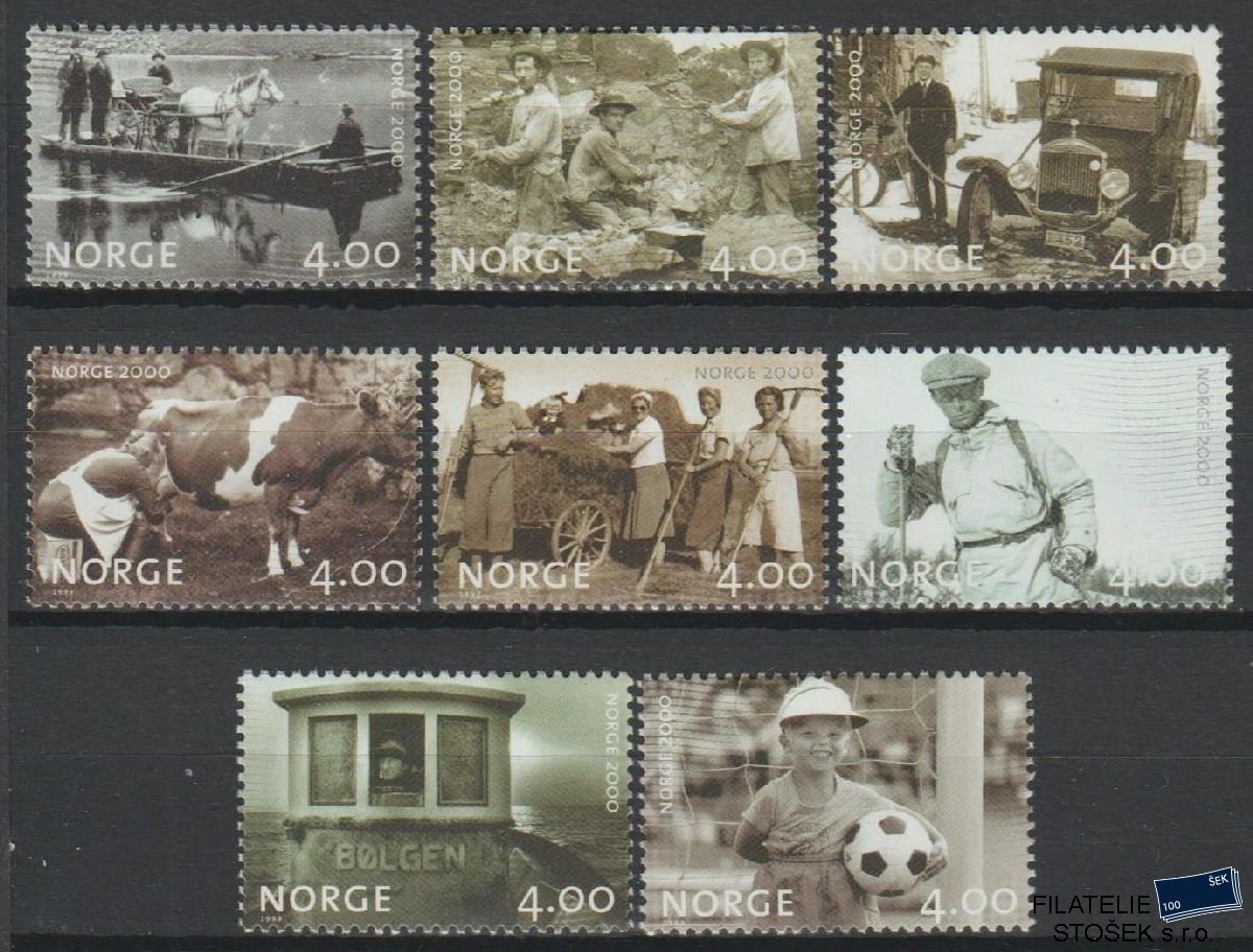 Norsko známky Mi 1321-28