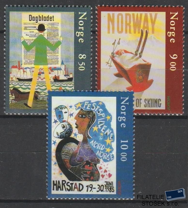 Norsko známky Mi 1479-81