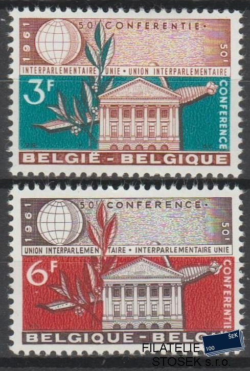 Belgie známky Mi 1251-52