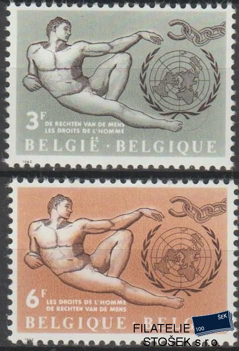 Belgie známky Mi 1291-92