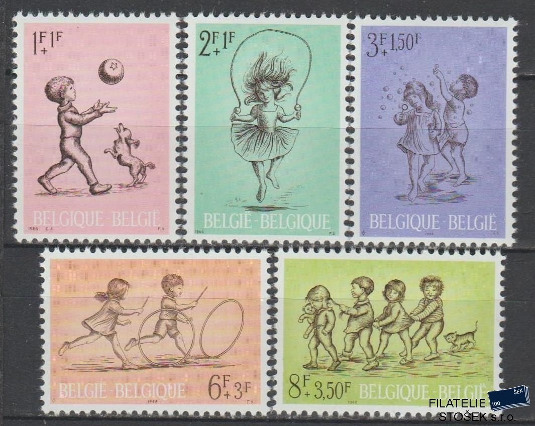 Belgie známky Mi 1456-60