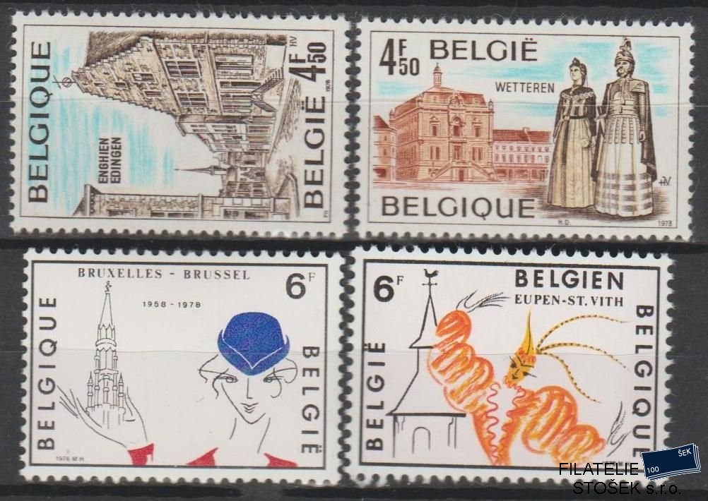 Belgie známky Mi 1959-62