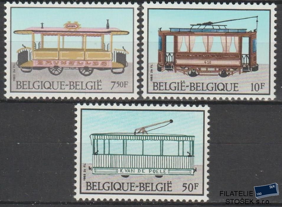 Belgie známky Mi 2131-33
