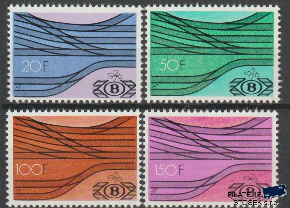 Belgie známky Mi E 352-55