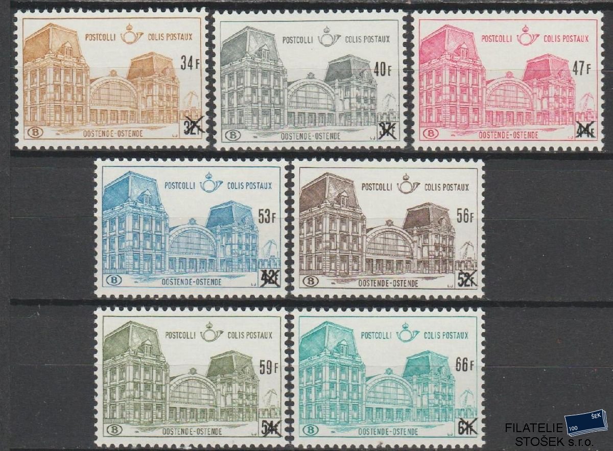 Belgie známky Mi Pk 76-82
