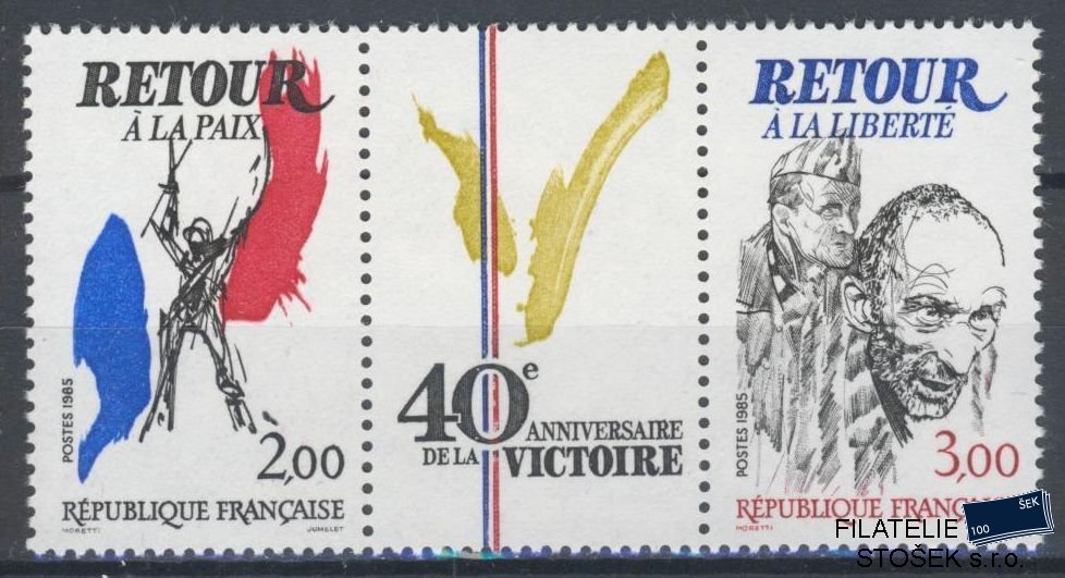 Francie známky Mi 2499-2500