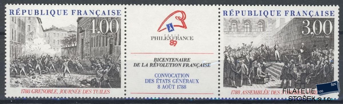 Francie známky Mi 2674-75