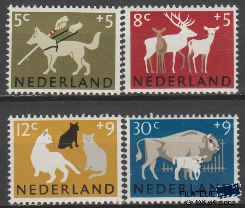 Holandsko známky Mi 818-21