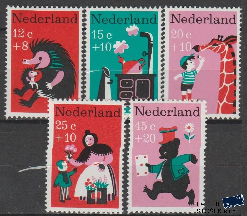 Holandsko známky Mi 888-92