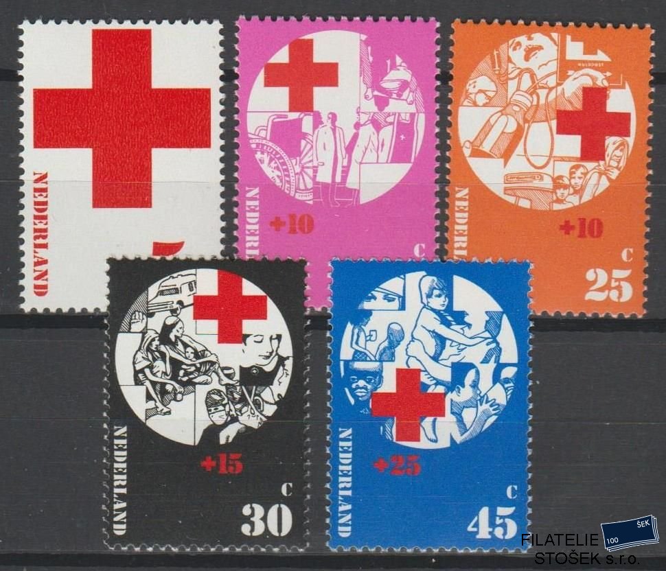 Holandsko známky Mi 994-98