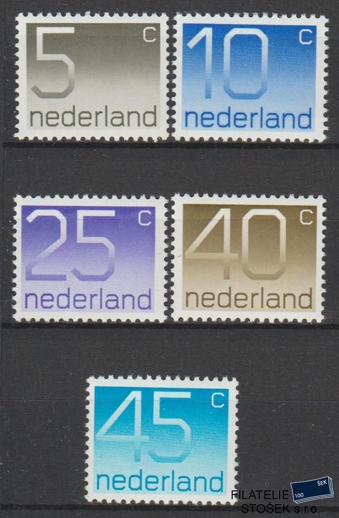 Holandsko známky Mi 1065-69
