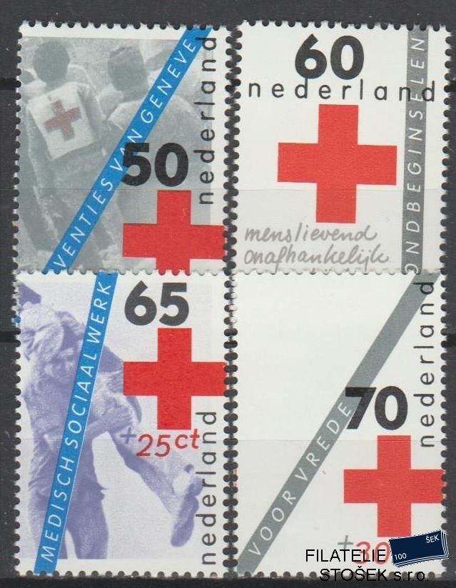 Holandsko známky Mi 1236-39