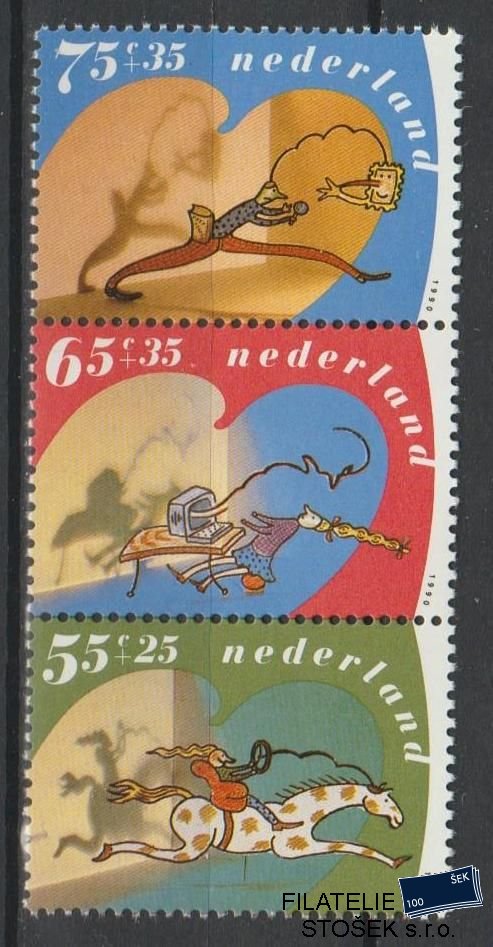 Holandsko známky Mi 1392-4 Spojka