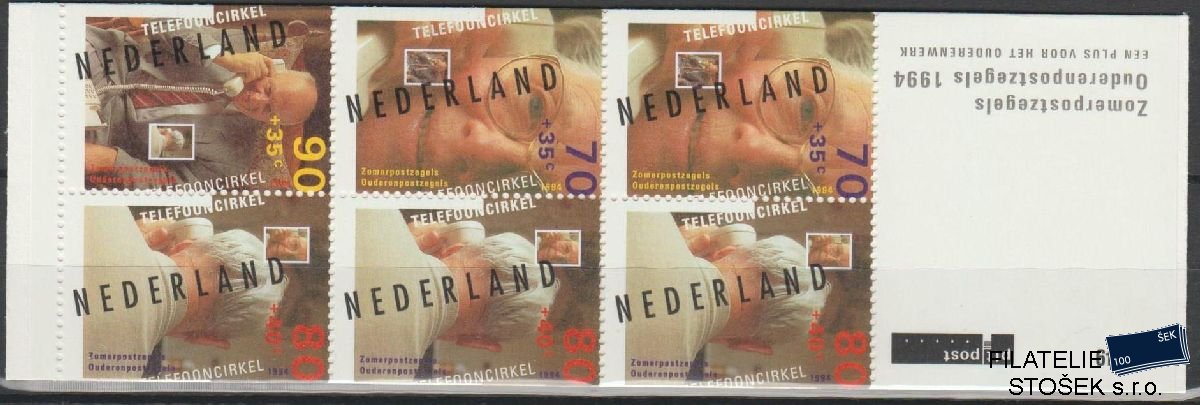 Holandsko známky Mi 1511-13 Sešitek
