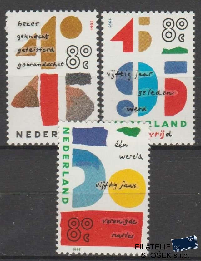 Holandsko známky Mi 1543-45