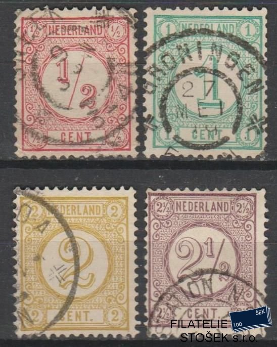Holandsko známky Mi 30-33